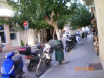 A typical street in Aghios Nikolaos, Crete