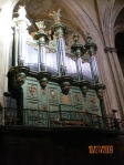 Beautiful pipe organ in Cathedral Aix-en-Provence
