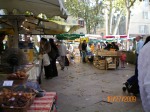 The outdoor food market Aix-en-Provence