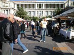 The outdoor antiques market in Nice