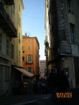 One of the wonderful little streets in Nice