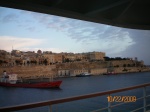 Entering the Malta harbor