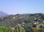 View of the surroundings from the walls of St. Paul de Vence