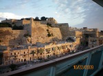 Our view of Valletta from the ship