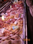 Selection of fowl in the Barcelona market