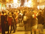 Here's a closeup of that crowded street