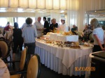 The galley lunch extended into the restaurant